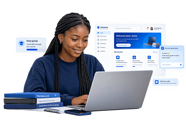 Prompt AI Learning and Innovation Solutions with Scholaris